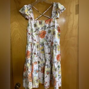 Lottie and Holly Band of Gypsies Floral Mini Dress Size Medium NWT